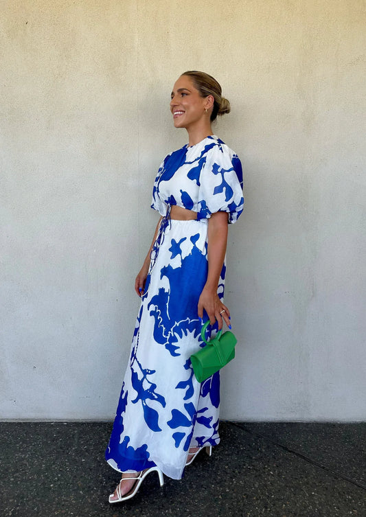 Vivi Puff Sleeve Midi