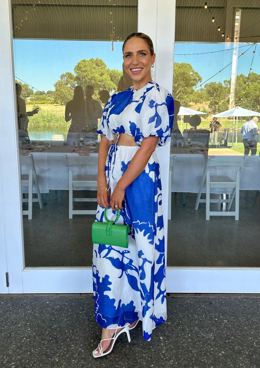 Vivi Puff Sleeve Midi