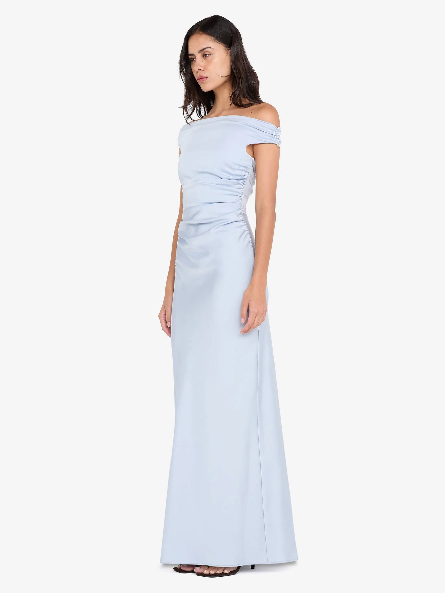 Eternity Off Shoulder Maxi - Blue