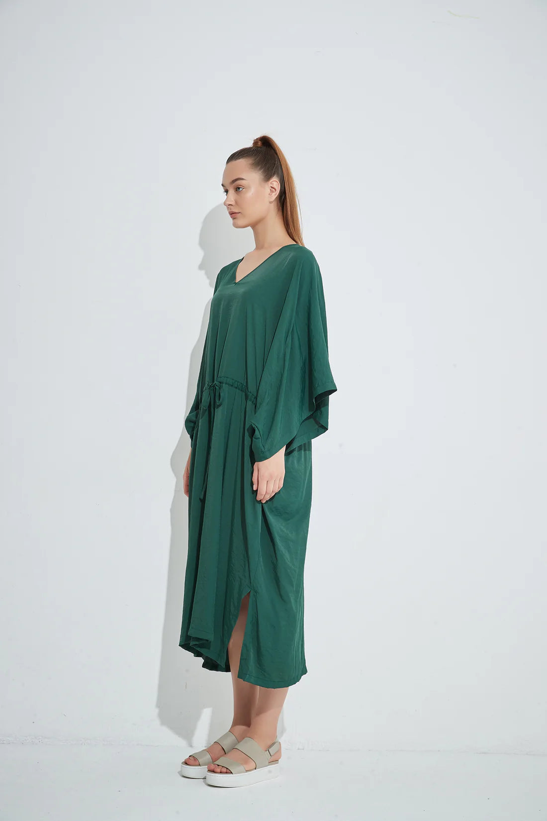 Boxy Kaftan - Emerald