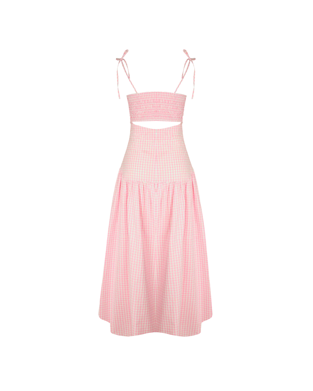 Trulli Maxi - Pink Gingham