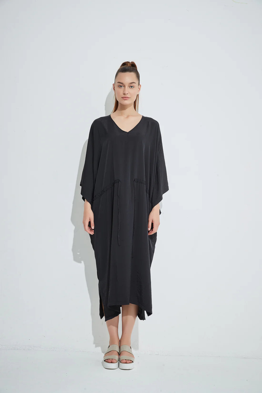 Boxy Kaftan - Black