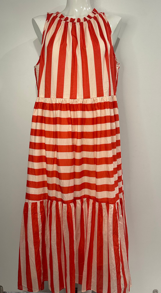 Holiday the Label - Red and White Strip
