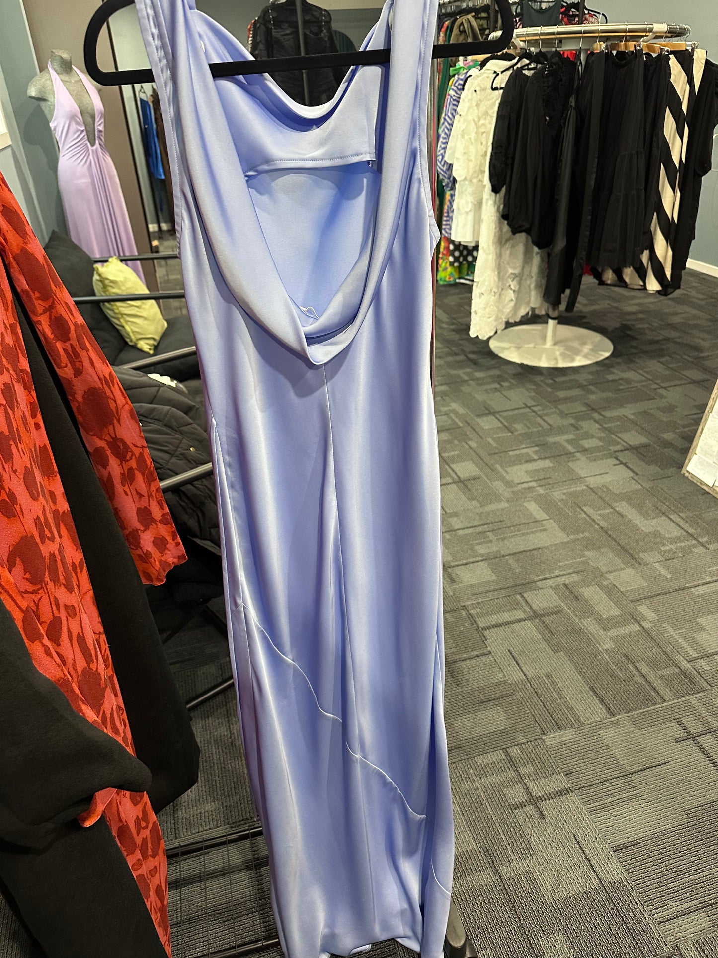 Firebird Cowl Gown Blue