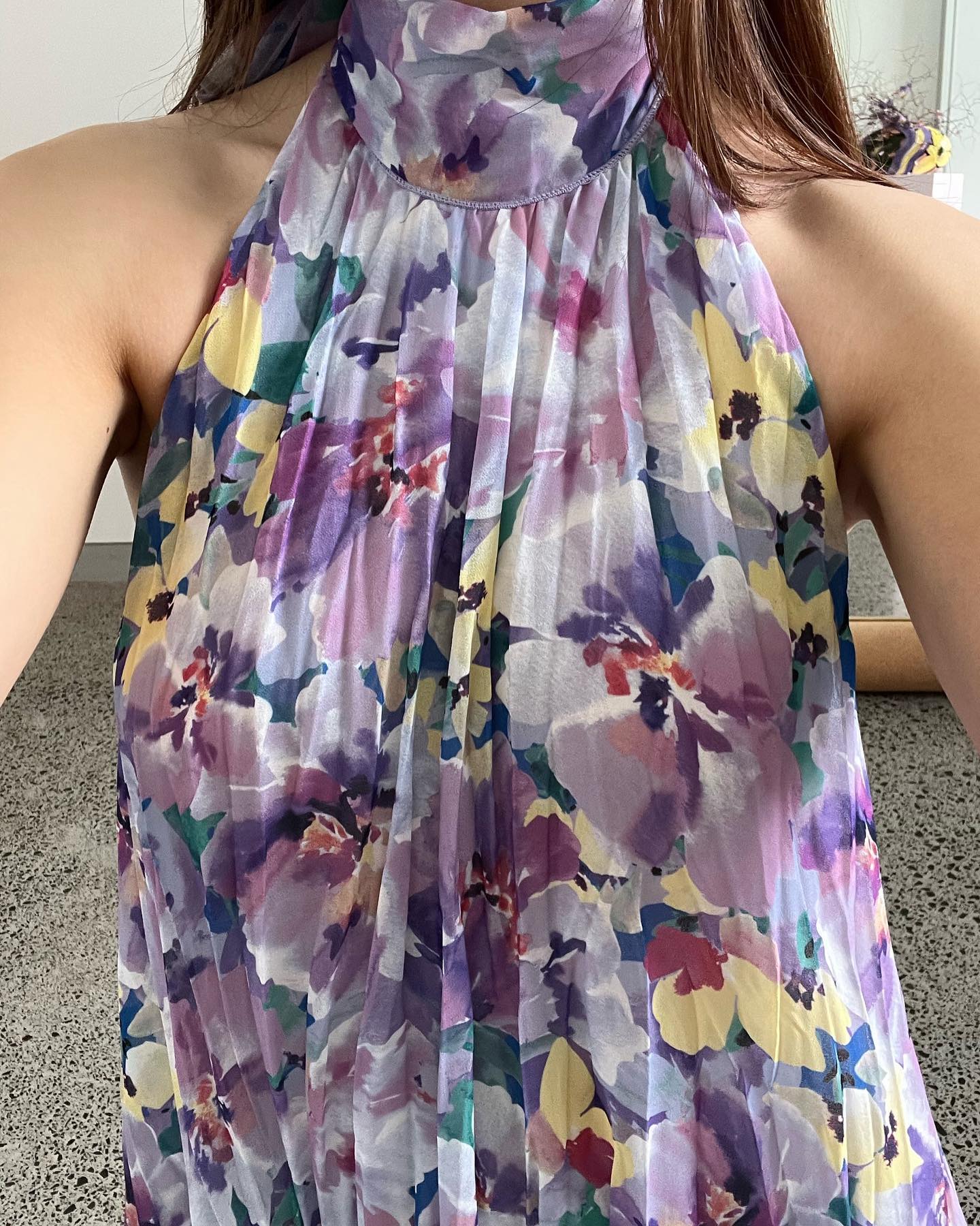 Cascade Crush Gown - Floral