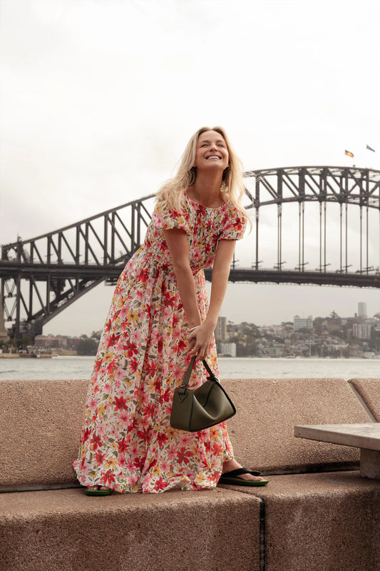 Natalie Shirred Bodice