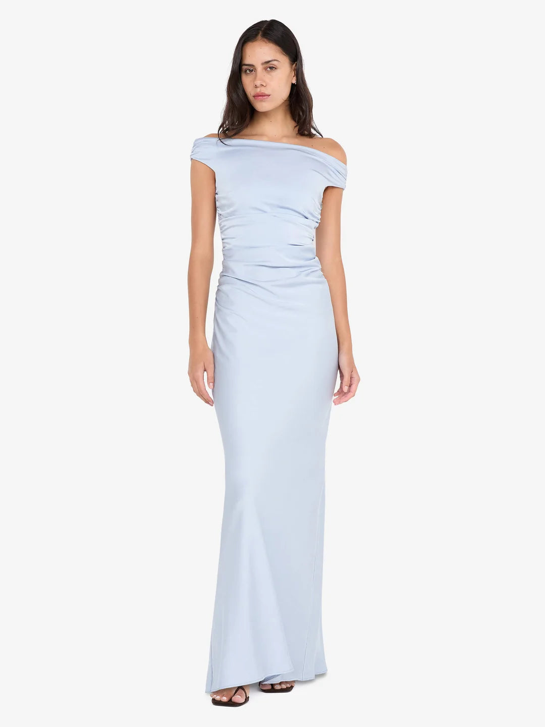 Eternity Off Shoulder Maxi - Blue