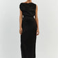 Cass Linen Midi - Black (14)