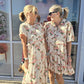 Marseille Ditsy Midi Candace Dress