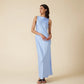 Firebird Cowl Gown Blue