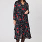 Peta Ruffle Mock Wrap