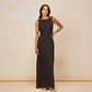 Firebird Cowl Gown Expresso