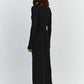 Ada Long Sleeve Midi - Black