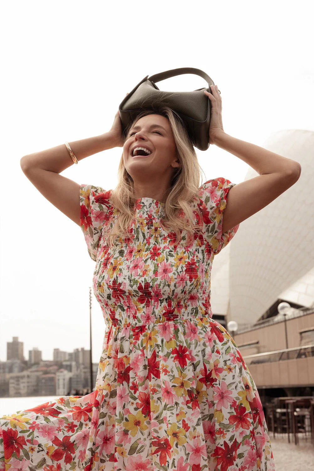 Natalie Shirred Bodice