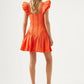 Simone Frill Sleeve Mini Dress