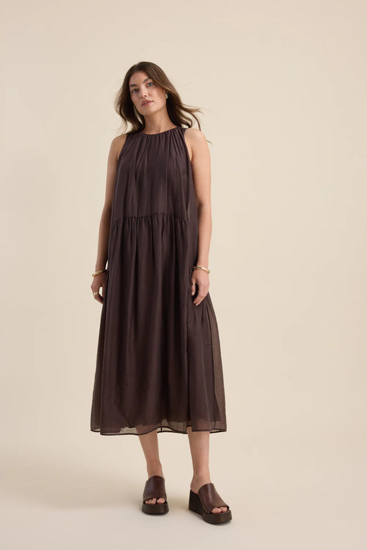 Alana Gathered Detail Dress