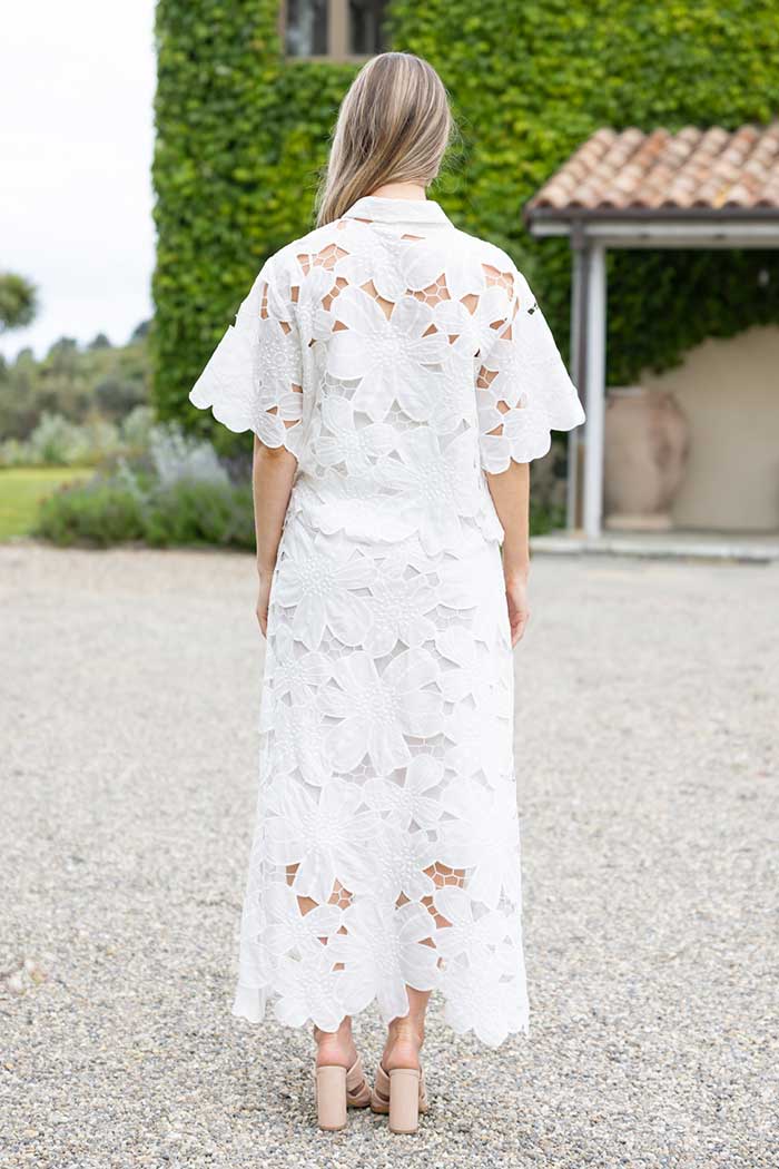 Crete Embroidered Set