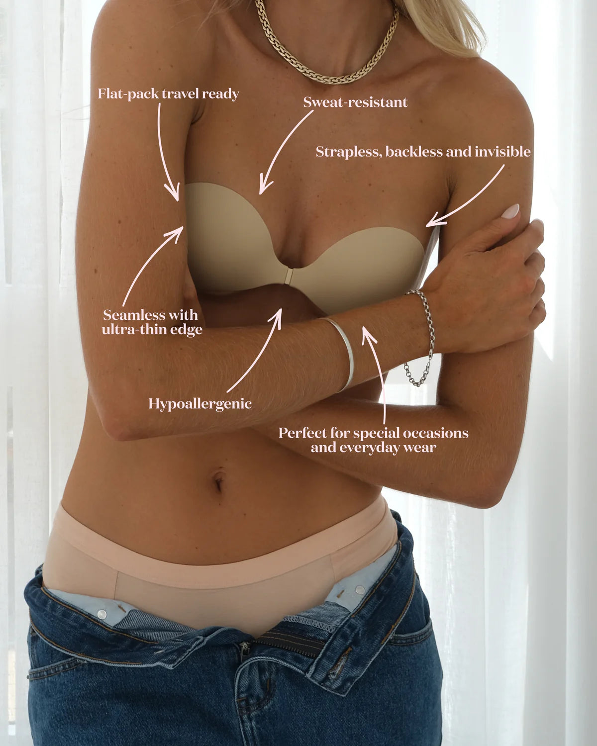 Sculpt Stick On Bra