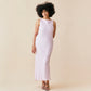 Firebird Cowl Gown Festival Bloom