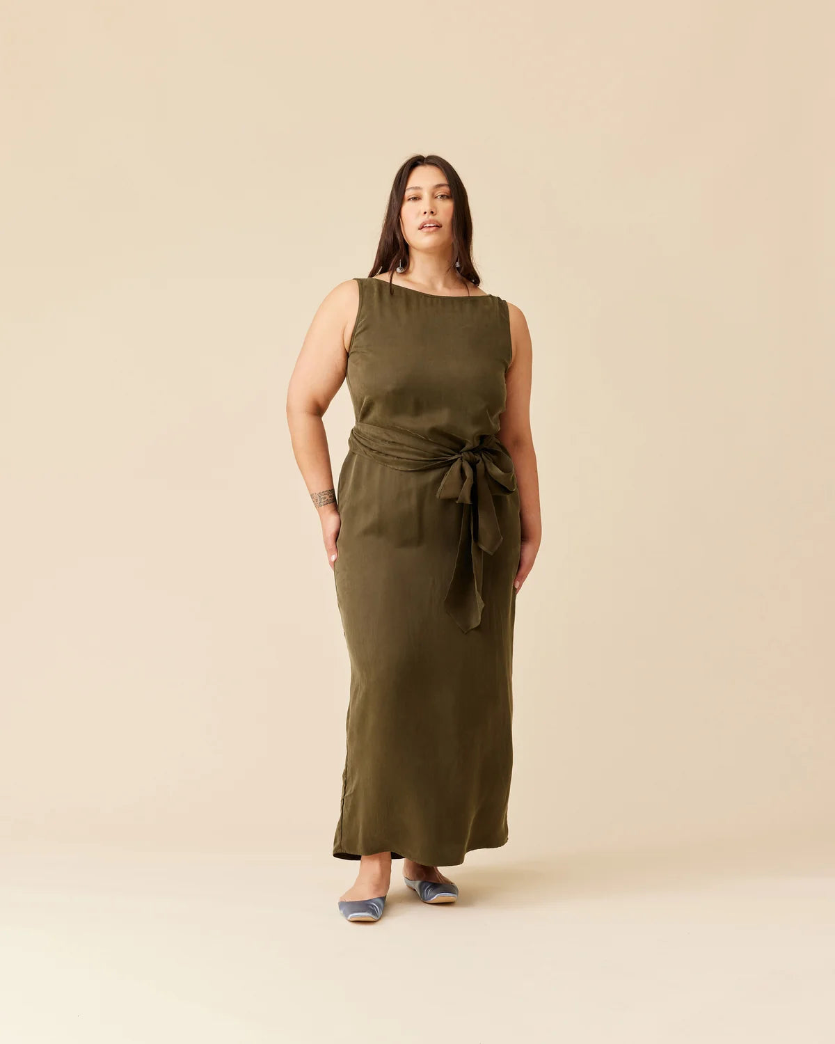Liz Gown - Khaki
