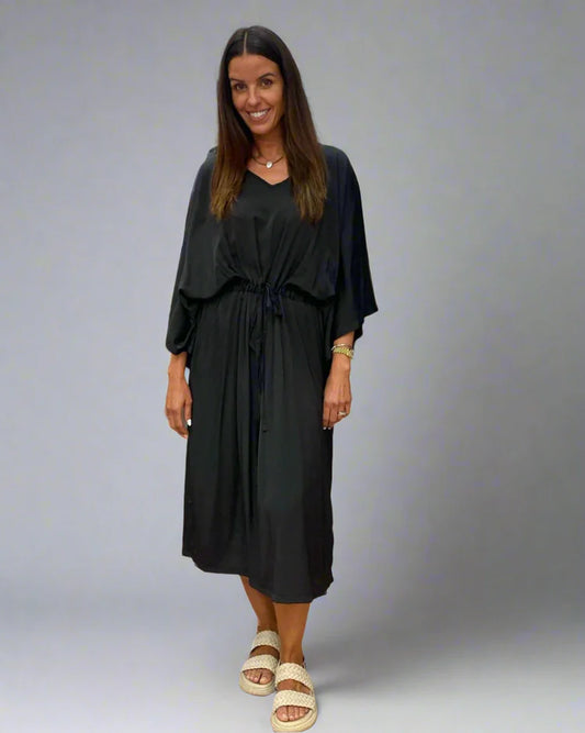 Boxy Kaftan - Black