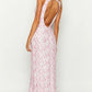 Farida Pink Lace Maxi