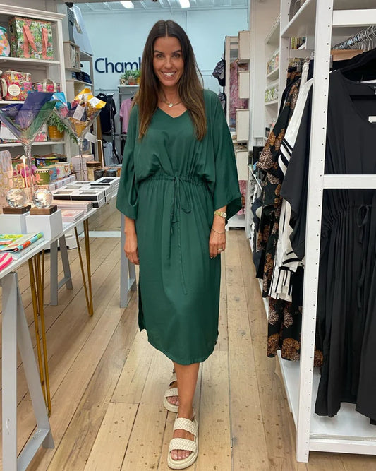 Boxy Kaftan - Emerald