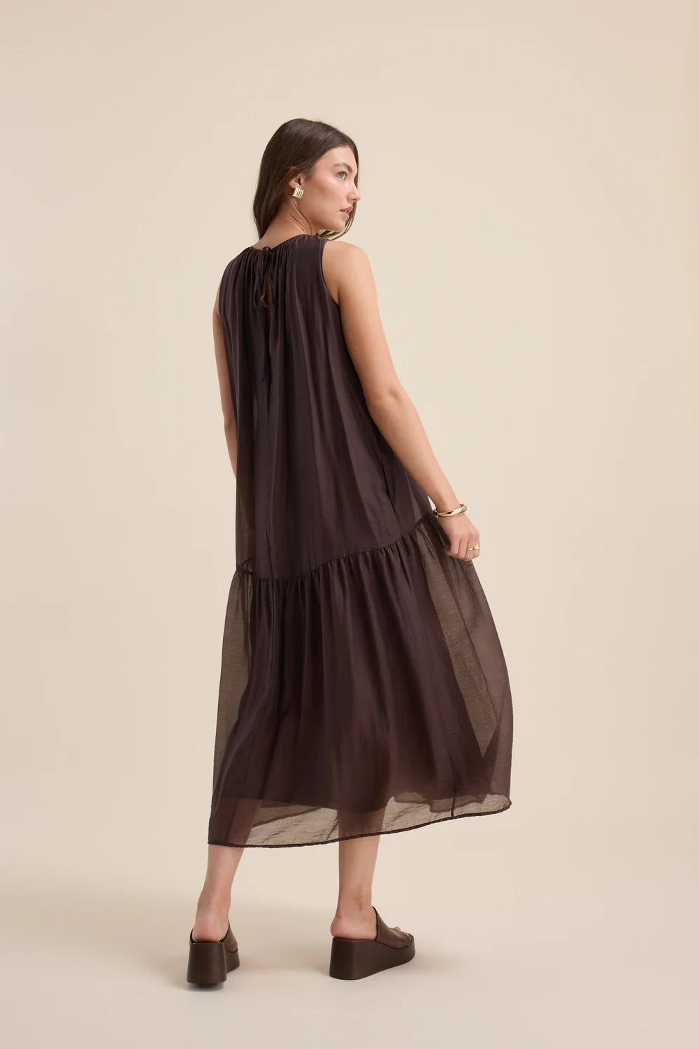 Alana Gathered Detail Dress