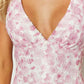 Farida Pink Lace Maxi