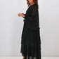 Rosalie Micropleat Tiered Dress