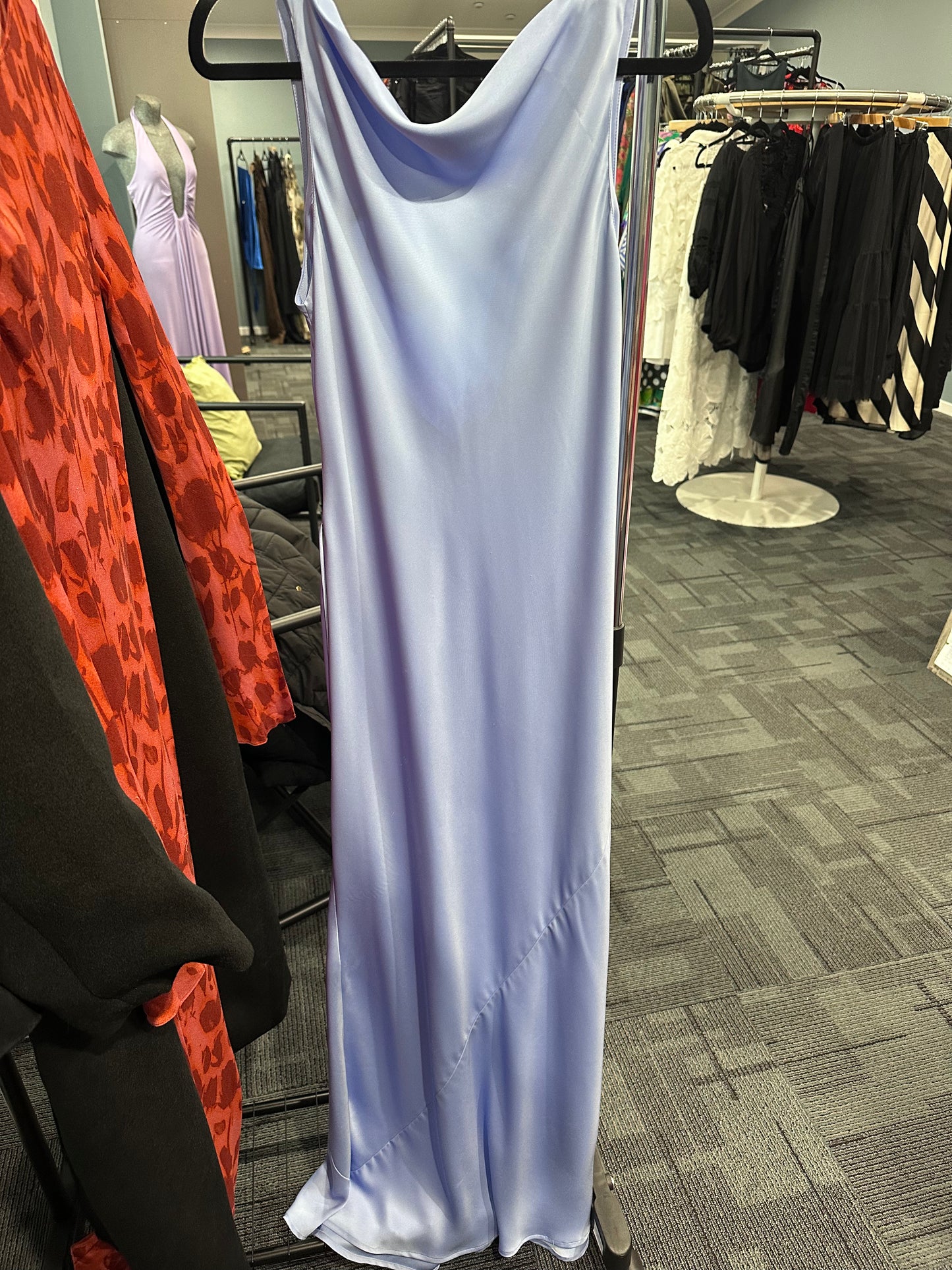 Firebird Cowl Gown Blue