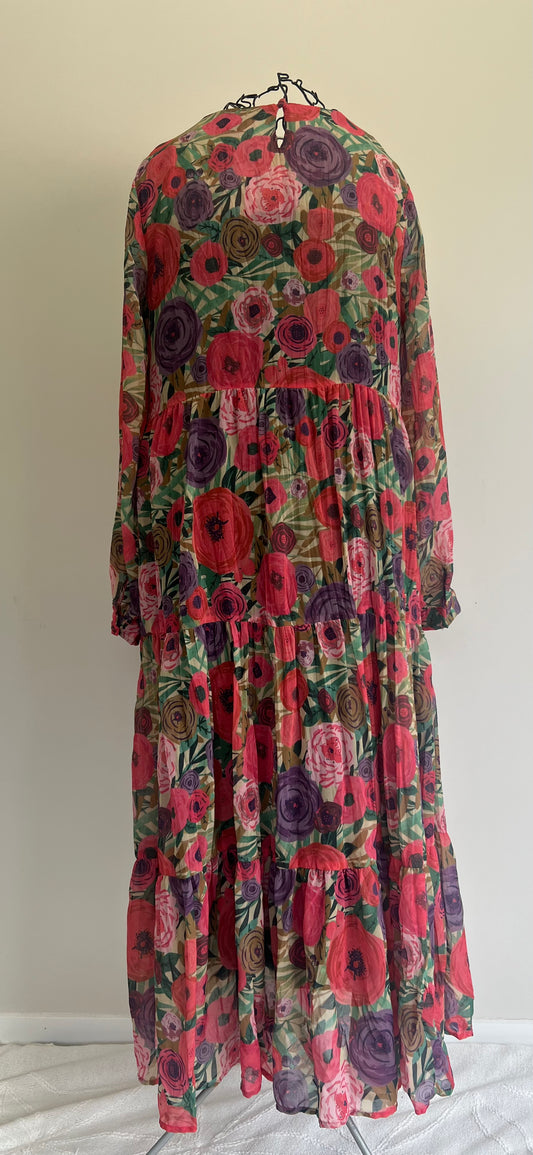 L/S Tiered Dress