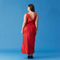 Firebird Cowl Gown Red