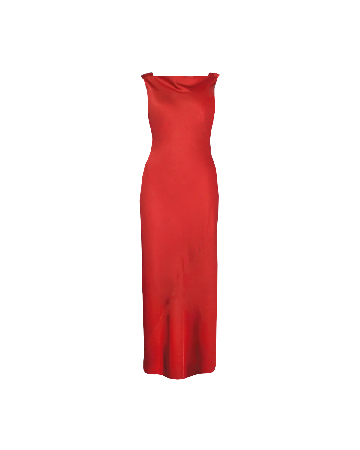 Firebird Cowl Gown Red