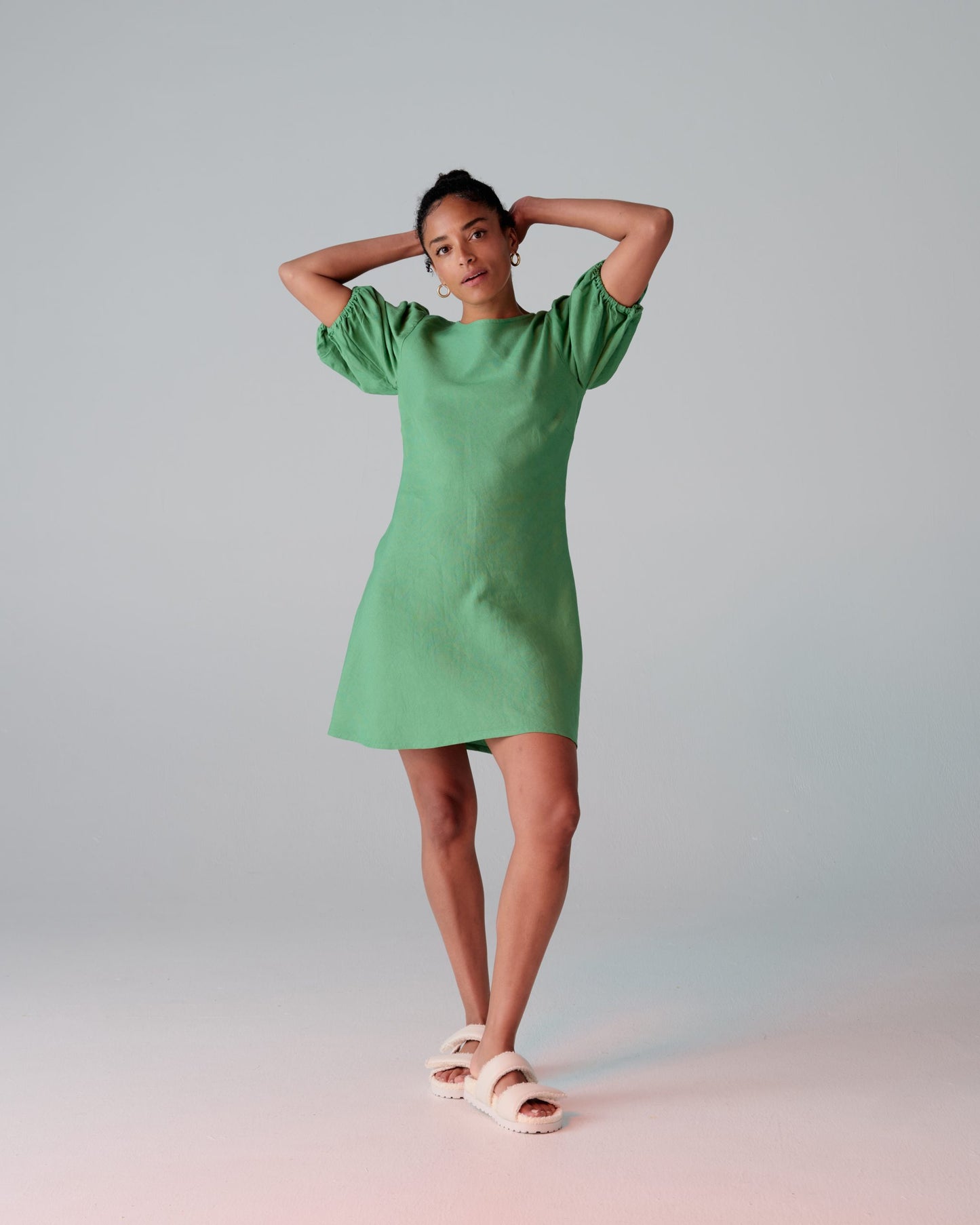 Kendall Linen Mini - Green