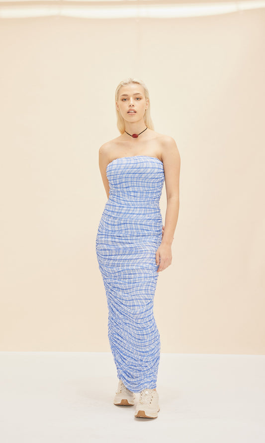 Neptune mesh tube dress