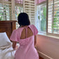 Kos Linen Midi - Pink