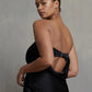 Moon Dance Strapless Maxi - black