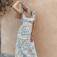 Super Eight Frilled Midi